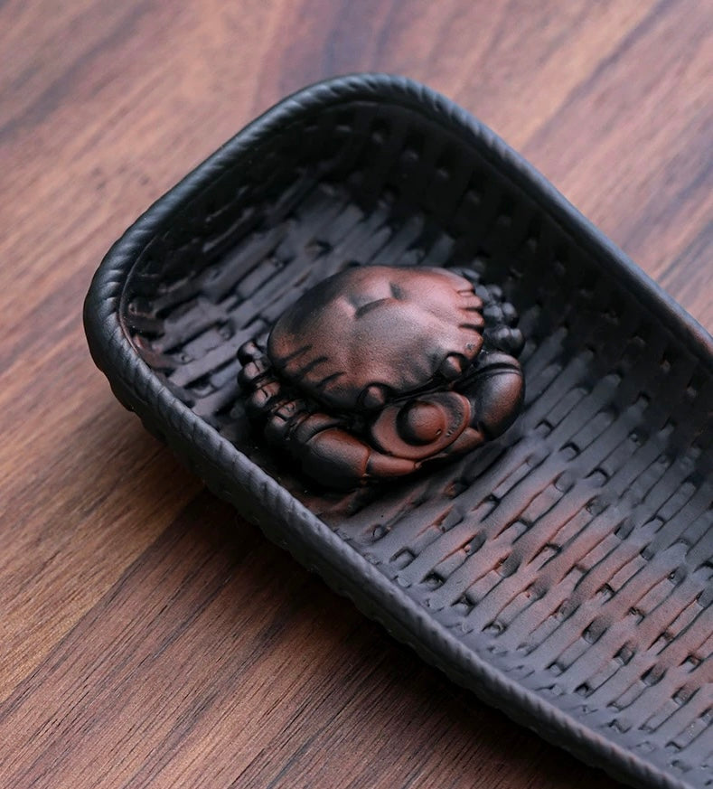 Purple Pottery tea scoop